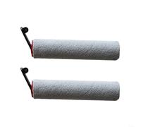 SMZhomeone Paquete de 3 cepillos de rodillo para MOVA M10 Pro M10 Station X4 Pro X4 Mix, pieza de arandela de suelo de microfibra para madera dura para limpieza de azulejos y mármol, gris (2 piezas)