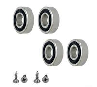 SMZhomeone Paquete de 4 almohadillas antideslizantes para amortiguadores de 20 x 9 mm, chapado en oro para altavoces y tablas de cocina, reducción de vibración, para el hogar y el estudio (plata)