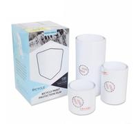 SMZhomeone Paquete de 4 cintas protectoras para cuadro de bicicleta, película de poliuretano de polímero transparente resistente a los arañazos para bicicleta de carretera