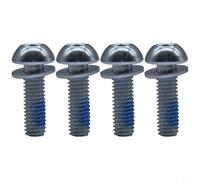 SMZhomeone Paquete de 4 tornillos de fijación de freno en V M6 x 20 mm, pernos de acero para bicicleta de montaña, horquilla delantera, asiento de marco de horquilla antioxidante, dureza 109, ciclismo