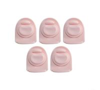 SMZhomeone Paquete de 5 tapones de silicona para botellas de agua Owala de 18 a 40 onzas, sellos a prueba de fugas, resistentes al calor, reutilizables, gris, negro, azul, rosa, rojo, para senderismo