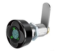 SMZhomeone Para cerradura inteligente de huellas dactilares de cajón con escaneo biométrico de 360°, cuerpo de aleación de zinc y batería recargable USB para armarios, armarios y seguridad del hogar