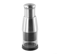 SMZhomeone Picador de ajo y cebolla prensado de acero inoxidable 304, picador manual de alimentos para verduras, hierbas, nueces, herramienta de cocina fácil de usar y limpiar