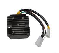 SMZhomeone Regulador rectificador de voltaje de motocicleta para BMW F650GS F650ST Road Funduro y F650CS, aluminio negro DC 12V con aletas disipadoras de calor para Touring y de larga distancia