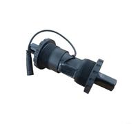 SMZhomeone Sensor UART PAS de 6 pines 32 pulsos/Rev para bicicleta eléctrica Motor Assist, -20 a 160C, para rosca BSA, metal ABS negro para ciclismo