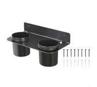 SMZhomeone Soporte de doble embudo de aceite con dos tazas extraíbles de 250 ml, secciones superiores e inferiores divididas para garajes automotrices y talleres de reparación