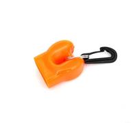 SMZhomeone Soporte para boquilla de buceo con clip de retención regulador de segunda etapa para respaldo de pulpo, PVC naranja brillante, amarillo, verde, azul, rosa, 56 x 56 mm, buceo (naranja)