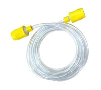 SMZhomeone Tubo de manguera de repuesto de 2,5 m con conectores amarillos para Karcher para Puzzi 8/10, 100, 10/1, 10/2, 8/1C, 200, número de pieza 4.446-023.0, para limpieza comercial (paquete de 1)