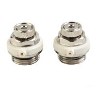 SMZhomeone Válvula automática de radiador de ventilación de aire de 1/2 pulgada para BSP, tapa de apagado automático, prevención de fugas, calefacción continua, eficiencia energética (2 piezas)