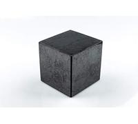 SN NATURSTEIN UG - Cubo Shungit pulido 10 cm | Gema y piedra curativa originaria de Carelia