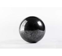 SN NATURSTEIN UG - Esfera Shungit pulida 10 cm | Gema y piedra curativa originaria de Carelia