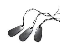 SN NATURSTEIN UG - Piedra preciosa y curativa shungit directamente desde Karelia: 3 colgantes Drop