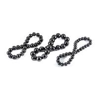 SN NATURSTEIN UG Set Pulsera Shungit, 1 x Pulsera Perla Negra, 1 x Pulsera Galaxia, 1 x Pulsera Dewdrop | Gema y Piedra Curativa de Carelia