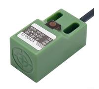SN04-N 4mm DC 6-36V Interruptor de sensor de proximidad inductivo, salida NPN de 3 cables, carcasa de resina ABS para automatización industrial y detección de equipos