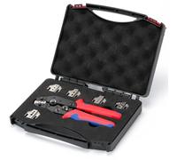 SN58B-QC Quick-Change Head Crimping Pliers Set Carbon Steel With 5 Jaw Sets