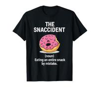 Snaccident Comer un Bocadillo Entero por Error Donut Camiseta