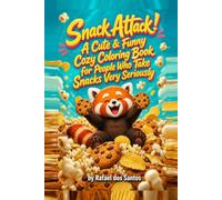 Snack Attack! A Cute & Funny Cozy Coloring Book for People Who Take Snacks Very Seriously
