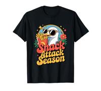 Snack Attack Season Seagull Fries Gafas de sol Diversión Camiseta