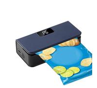Snack Bag Sealer | 6 Mode Rechargeable Magnetic With Cutter | Mini Bag Sealer And Cutter | For Home Kitchen Restaurant Snack Chip Cereal Fruit Vegetable Meal