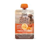 Snack cremosos para Perros Zoë Licky Snack, Calabaza con Pavo
