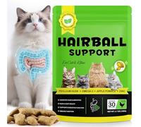 Snack crujiente Anti-Bolas de Pelo para Gatos Que favorece la expulsión de Las Bolas de Pelo