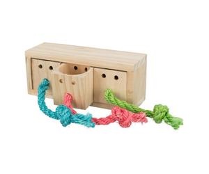 Snack Cube em Madeira p/ Roedores