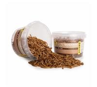 Snack Gusanos de la Harina ORYCS alimento complementario para roedores omnívoros, aves, reptiles y anfibios 75 g