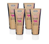 Snack IT Crema de Hígado de Cerdo | Perros y Gatos | 4 x 75 g | FOS | Dr.Clauder's | Alimento complementario | Puede apoyar la función digestiva normal | Sin sal ni azúcar | Paquete de 4