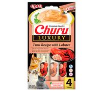 Snack líquido de atún con langosta para gato - Churu Luxury - Cantidad: 4 x 14 g