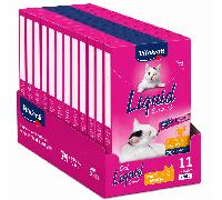 Snack líquido para gatos - Cat Liquid pollo taurina 11 unidad 90 g Vitakraft