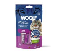 Snack Líquido para Gatos Sin Cereales con Hierba Gatera Natural - Textura Cremosa, Topping Calmante Gato - Premio Hidratante Ideal para Gatos Senior Y Sensibles - Woolf