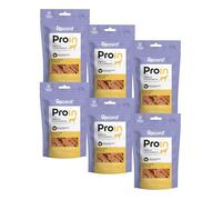 Snack monoproteico Natural de Pollo para Perros, Paquete de 6 x 75 g. Excelente palatabilidad. Tiras sin Granos, sin colorantes ni azúcares añadidos. Energía Ligera y Soporte nutricional