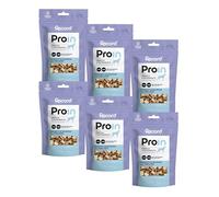 Snack monoproteico Natural para Perros de salmón y Bacalao, Paquete de 6 x 75g | Abrazaderas Grain Free, ricas en Omega 3-6. Alta digestibilidad, sin Cereales ni azúcares. Soporte nutricional y