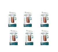 Snack para Gato Natural Lomo Entero Pescado - Atún, Caballa o Salmón | 6 x 30 gr | ANIMALUJOS (Caballa, 6x30gr)