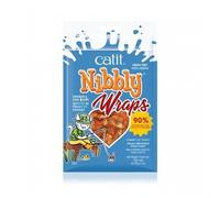 Snack para gatos Nibbly Wraps sabor pescado y pollo