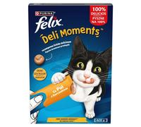 Snack para Gatos Purina Felix Deli Moments Pollo 4 x 10 g