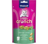 Snack para gatos Vitakraft CRISPY CRUNCH Menta Carne Aves 60 g