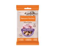 20 g Nature's Variety Meat Bites Bocaditos de Pavo Liofilizado para perros