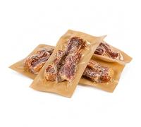 Snack para perros mini huesos de jamón 90 g 5 piezas 100% natural sin gluten hipoalergénico higiene dental LEMAG SRL