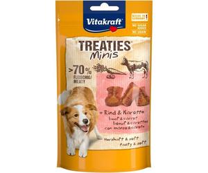 Snack para perros Vitakraft Treaties Minis Carne de res y zanahoria Carne de res