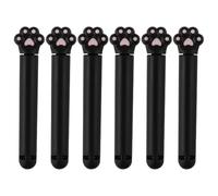 Snack Sealing Clip - 6pcs Cute Reusable Potato Chip Clip - Food Storage Accessories Freezer Safe Food Organizing Tools For Bread Bags, Grocery Bags, Coffee