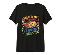 Snack-Sized Hero on a Flavor Quest Cute Taco Camiseta Premium