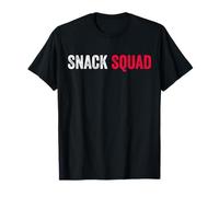 Snack Squad Comida Divertida Cita Humor Camiseta