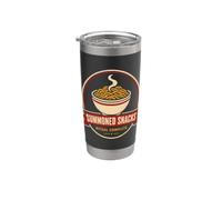Snack Summoner Funny Conjured Meal Saying Vaso térmico de acero inoxidable de doble pared
