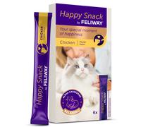 Snack tranquilizante de pollo para gato - Happy Snack Feliway - Cantidad: 6 unidades