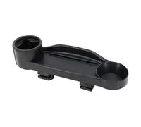 Snack Tray, Cup Holder Tray Attachment, Baby Travel Accessories, Easy-Clean and Secure Fit for Feeding Kids, Outdoor Trips and High Chairs, 15.75X4.92X3.15 Inches, Black