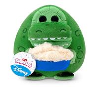 Snackles Disney Pixar Toy Story Rex & Palomitas Peluche 20 cm de ZURU - Dinosaurio Peluche Ultra Suave Coleccionable con Accesorio de Snack, Regalo para Niños y Fans de Disney