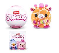Snackles Peluche de 13 cm Serie 1 de ZURU, Peluche con Accesorio de Snacks (Surtido Aleatorio)