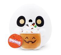 Snackles Peluche de 20 cm Halloween Serie 1 de ZURU, Peluche con Accesorio de Snacks (Raven)