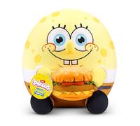 Snackles Peluche de 35 cm de Personaje Bob Esponja de ZURU, Peluche con Accesorio de Snacks